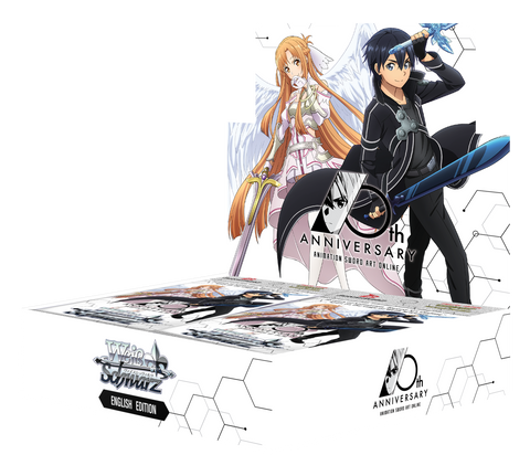 WEISS SCHWARZ - Sword Art Online 10th Anniversary - BOOSTER CASE (PRE-ORDER)