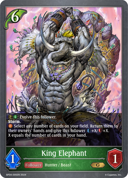 King Elephant - BP04-005EN