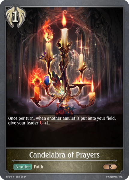 Candelabra of Prayers - BP04-115EN