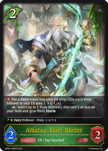 Amataz, Fairy Blader - BP06-003EN