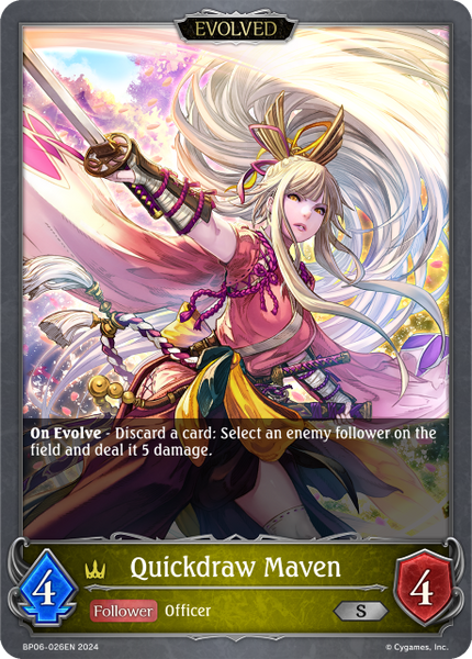 Quickdraw Maven (Evolved) - BP06-026EN
