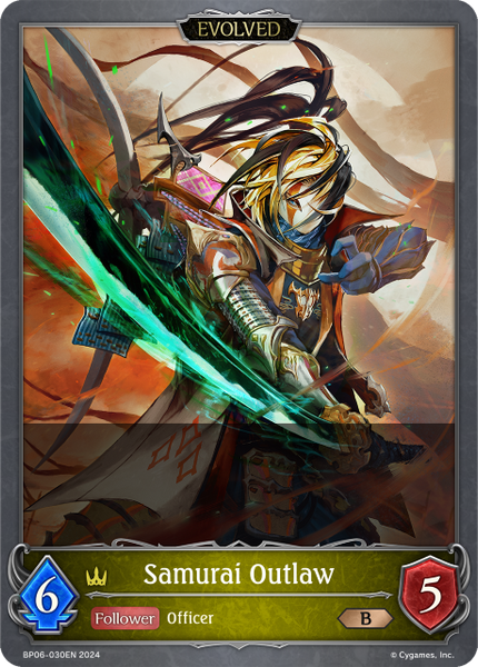Samurai Outlaw (Evolved) - BP06-030EN