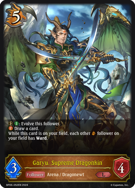 Garyu, Supreme Dragonkin - BP06-052EN