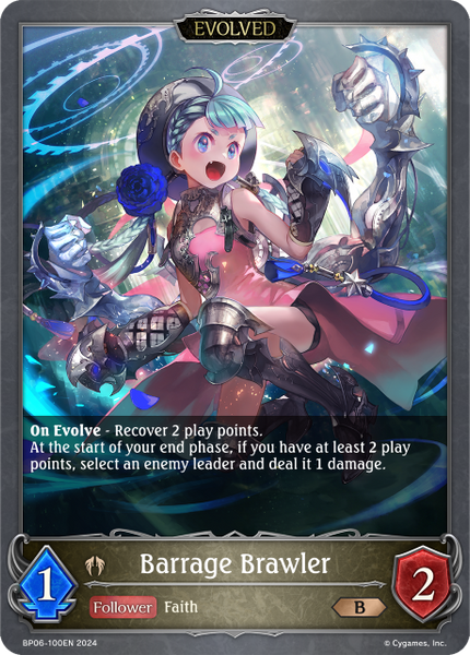 Barrage Brawler (Evolved) - BP06-100EN
