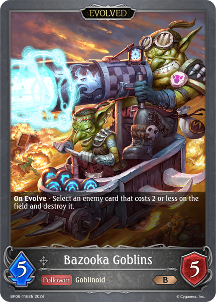 Bazooka Goblins (Evolved) - BP06-116EN