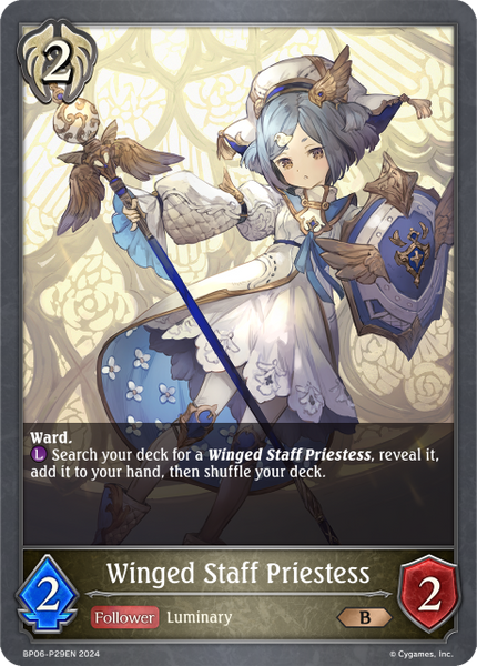 Winged Staff Priestess (P) - BP06-P29EN