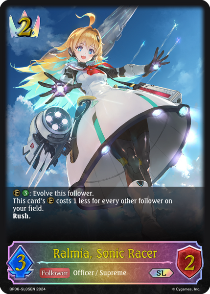 Ralmia, Sonic Racer (SL) - BP06(SL) -SL05EN
