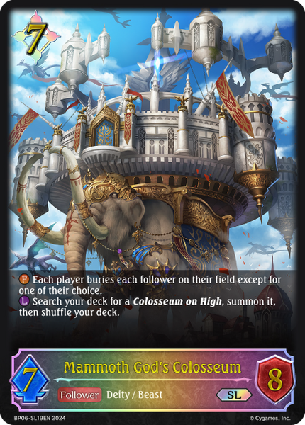 Mammoth God's Colosseum (SL) - BP06(SL) -SL19EN