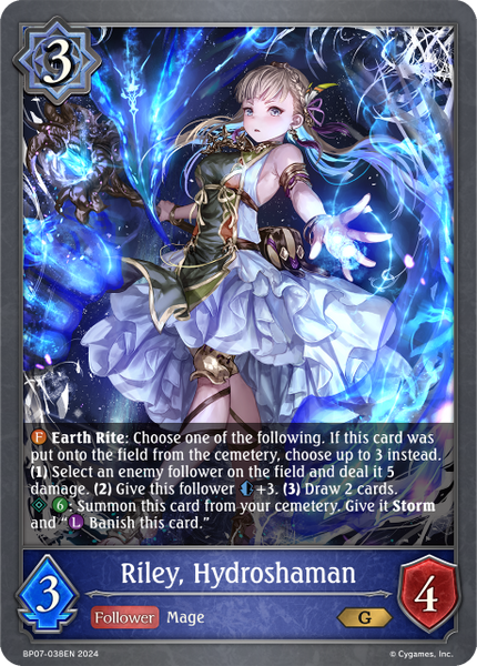 Riley, Hydroshaman - BP07-038EN