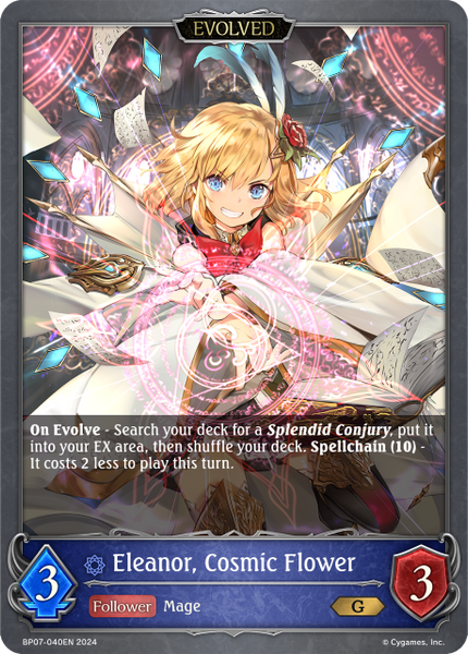 Eleanor, Cosmic Flower (Evolved) - BP07-040EN