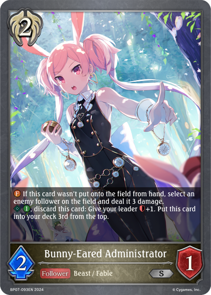 Bunny-Eared Administrator - BP07-093EN