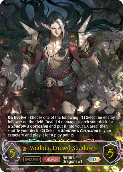 Valdain, Cursed Shadow (Evolved) (U) - BP07-U04EN