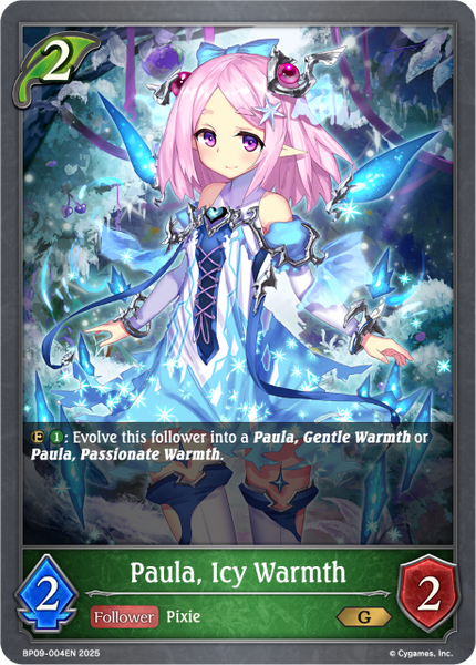 Paula, Icy Warmth - BP09-004EN