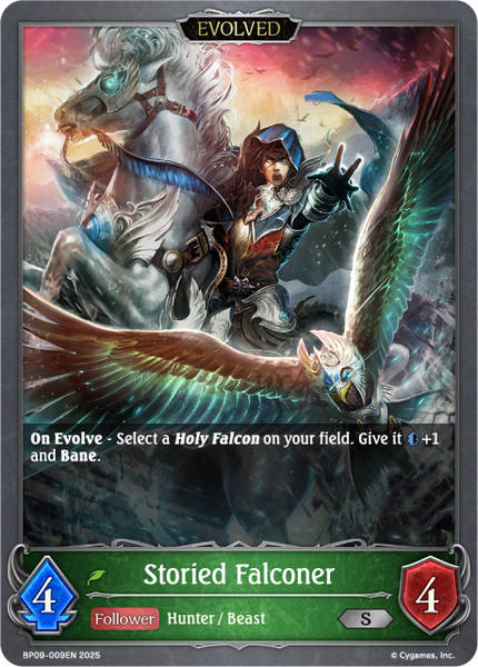 Storied Falconer (Evolved) - BP09-009EN