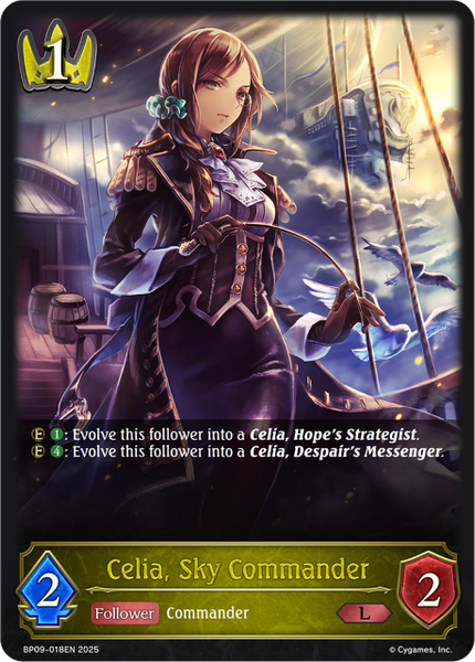 Celia, Sky Commander - BP09-018EN