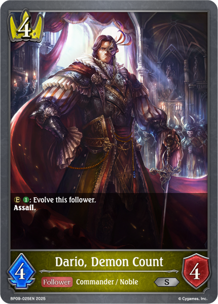 Dario, Demon Count - BP09-025EN