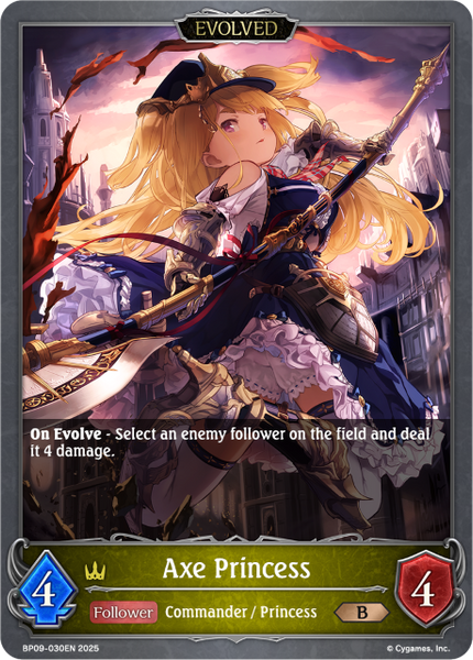Axe Princess (Evolved) - BP09-030EN