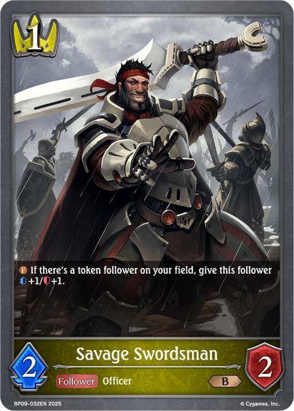 Savage Swordsman - BP09-032EN