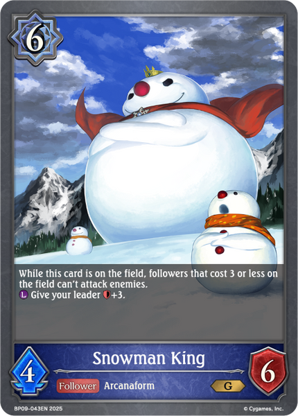 Snowman King - BP09-043EN