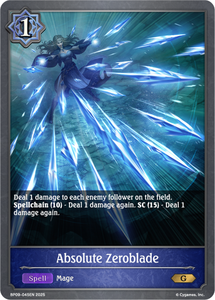 Absolute Zeroblade - BP09-045EN