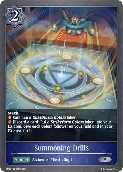 Summoning Drills - BP09-054EN