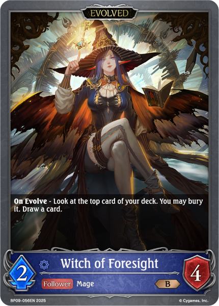 Witch of Foresight (Evolved) - BP09-056EN