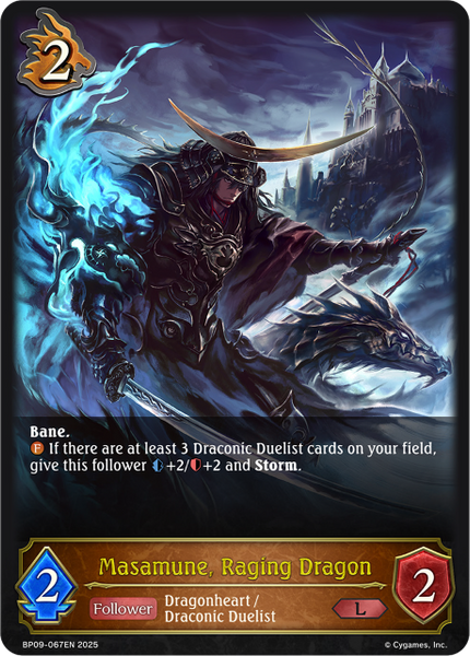 Masamune, Raging Dragon - BP09-067EN