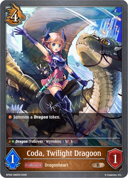 Coda, Twilight Dragoon - BP09-086EN