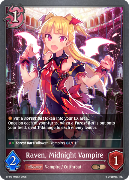 Raven, Midnight Vampire - BP09-103EN