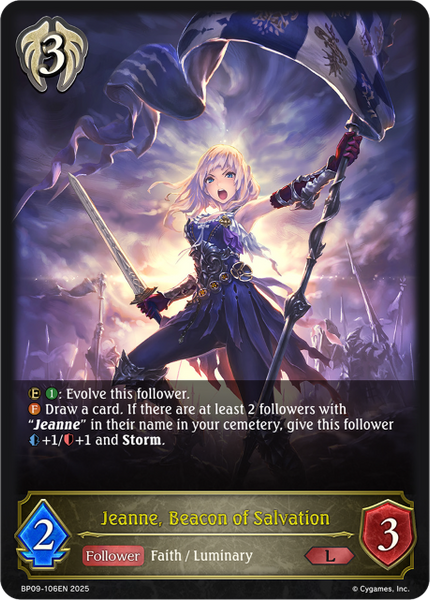 Jeanne, Beacon of Salvation - BP09-106EN