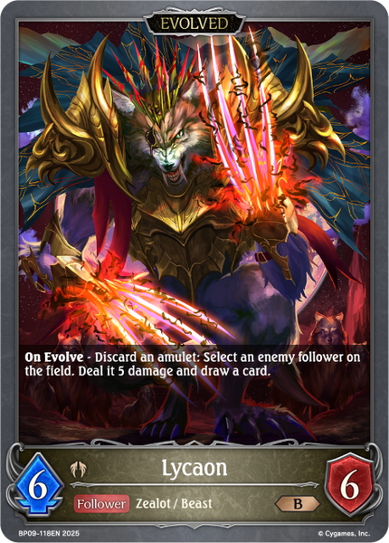 Lycaon (Evolved) - BP09-118EN