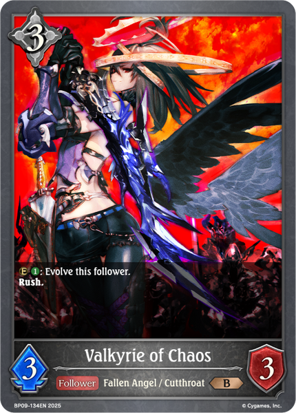 Valkyrie of Chaos - BP09-134EN