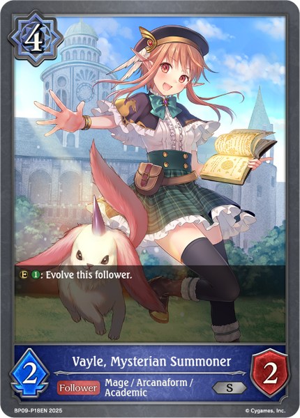 Vayle, Mysterian Summoner (P) - BP09-P18EN
