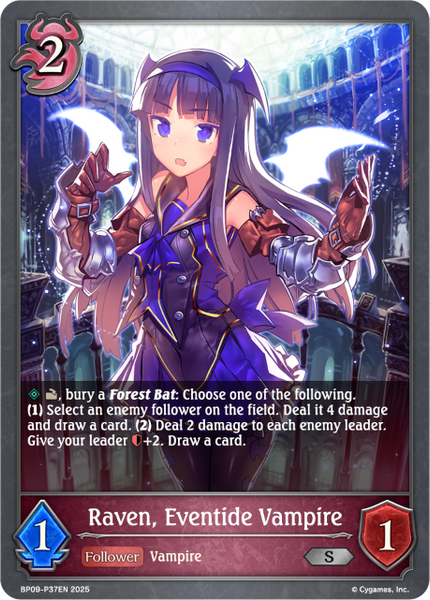 Raven, Eventide Vampire (P) - BP09-P37EN
