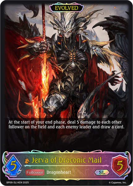 Jerva of Draconic Mail (Evolved) (SL) - BP09-SL14EN