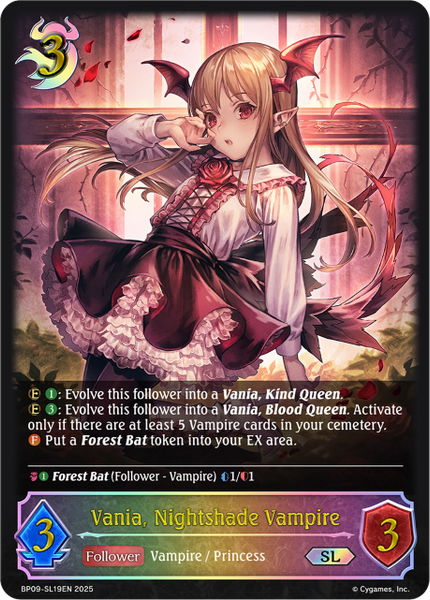 Vania, Nightshade Vampire (SL) - BP09-SL19EN