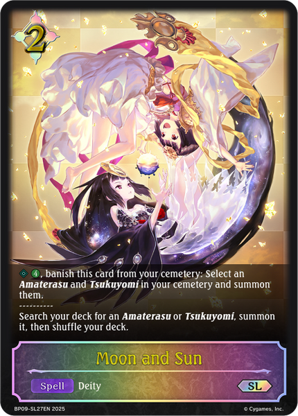 Moon and Sun (SL) - BP09-SL27EN