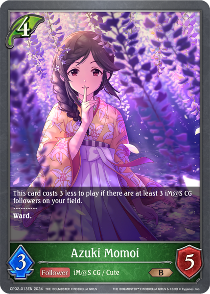 Azuki Momoi - CP02-013EN