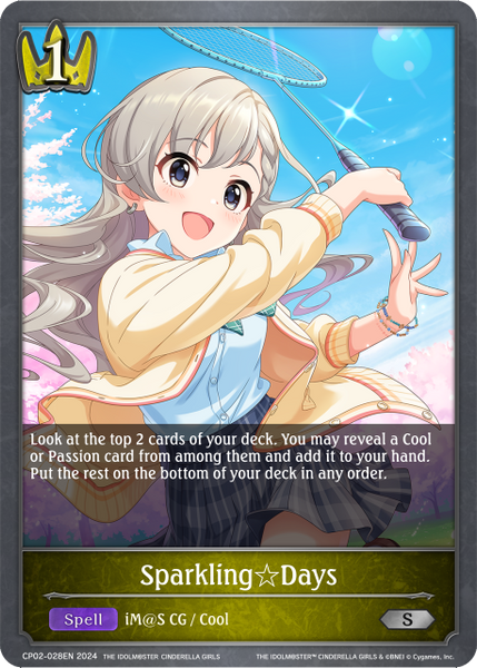 Sparkling☆Days - CP02-028EN