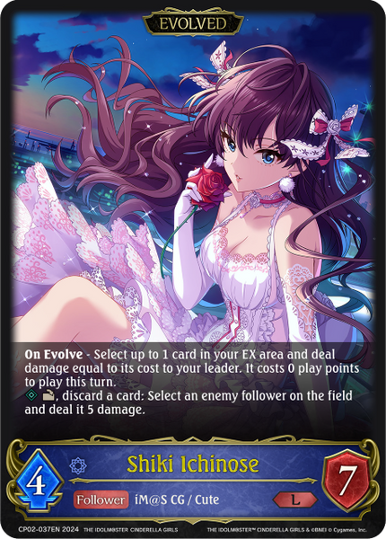 Shiki Ichinose (Evolved) - CP02-037EN