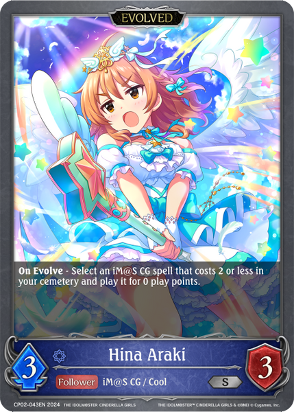 Hina Araki (Evolved) - CP02-043EN