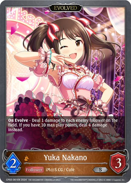 Yuka Nakano (Evolved) - CP02-061EN