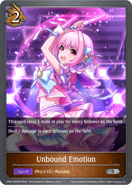 Unbound Emotion - CP02-062EN