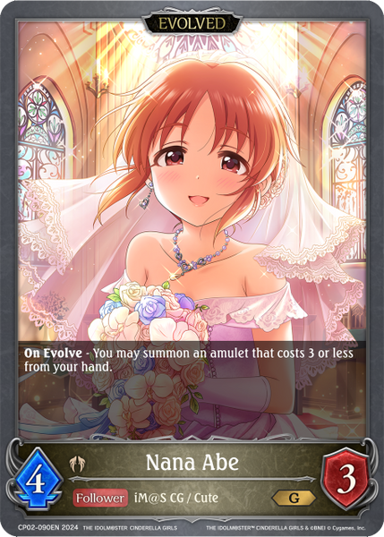 Nana Abe (Evolved) - CP02-090EN