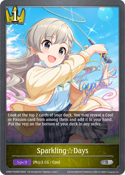 Sparkling☆Days (P) - CP02-P22EN