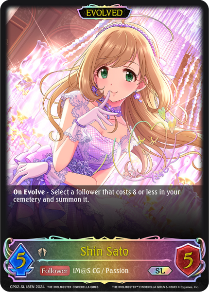 Shin Sato (Evolved) (SL) - CP02-SL18EN