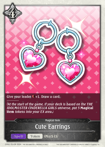 Cute Earrings - CP02-T01EN