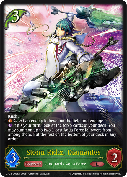 Storm Rider, Diamantes - CP03-003EN