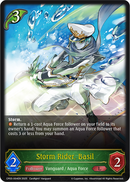 Storm Rider, Basil - CP03-004EN