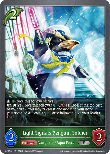 Light Signals Penguin Soldier - CP03-012EN